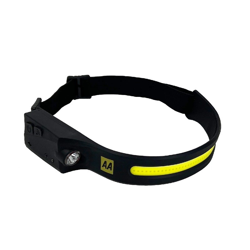 AA Led Head Torch Rechargable via USB