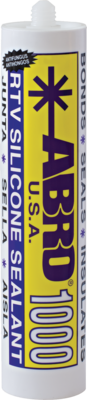 Abro SS-1000-CLR Clear RTV Silicone Sealant 1000 310ml Carton