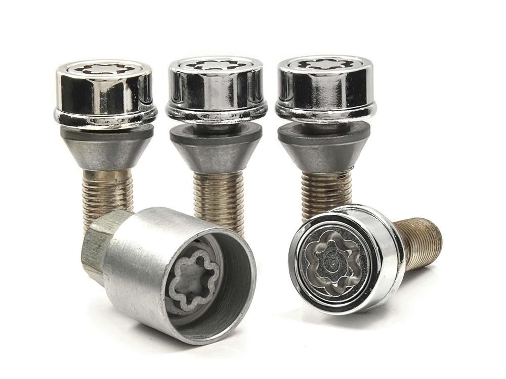 359/5 EVO5 MK5 Chrome Wheel Lock Bolts Volvo S90 2016>