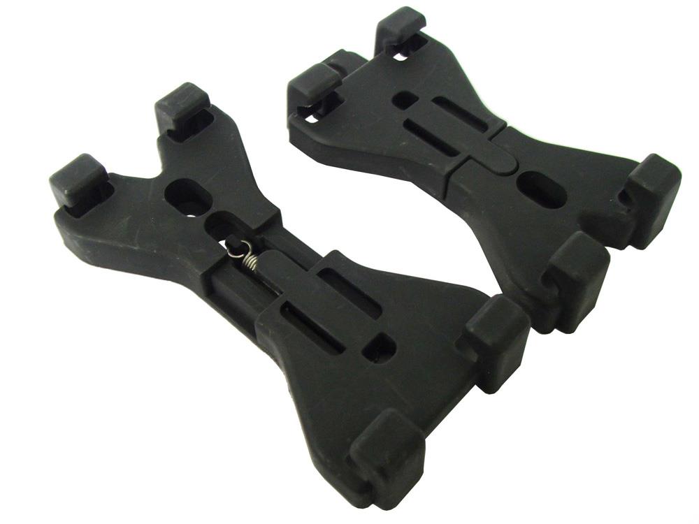 Spring Loaded Quick Release Number Plate Clip (Pair)