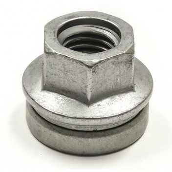 1x Replacement Open Ended Wheel Nut (Seat:Flat) Hex:21mm (M14x2.0) Len:24mm