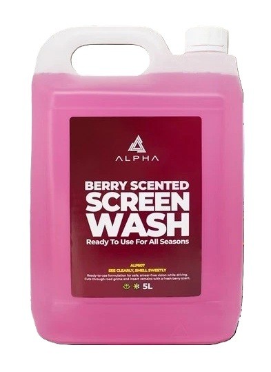 Alpha ALP507 Berry Scented Screenwash 5Ltr