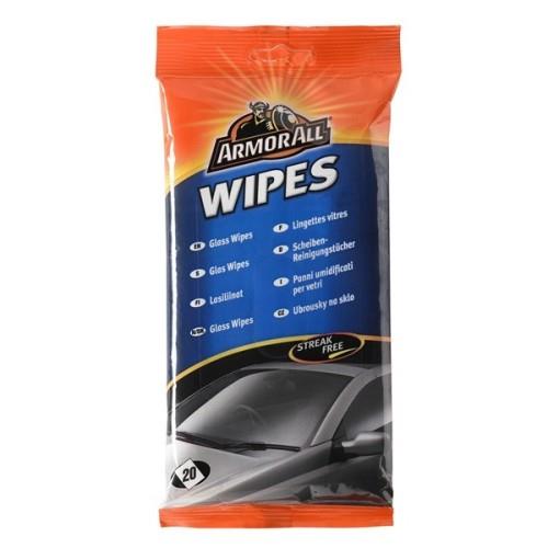Armorall 37020ML Streak Free Glass Wipes 20 Per Pack