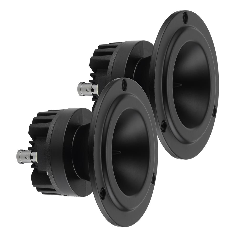 Bassface Indy TW/Five 4Ohm 120w RMS Compact Compression Horn Tweeters (Pair)