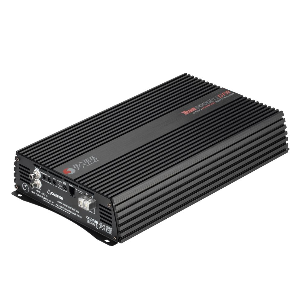 Bassface Team 8000/x1DFR Class D Monoblock Full Range Amplifier 8000w RMS