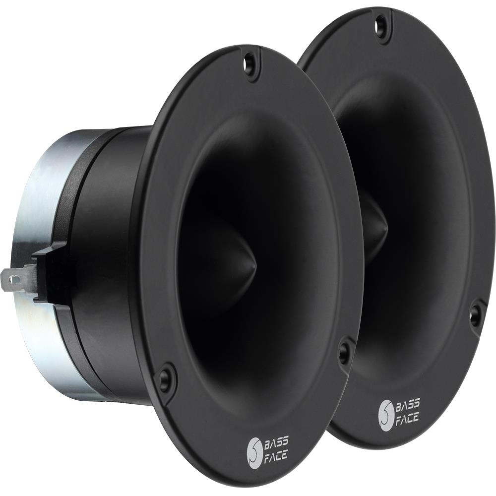 Bassface Team TW/NeoOne 4Ohm 2x120w RMS Sound Quality Neodymium Bullet Tweeters (Pair)