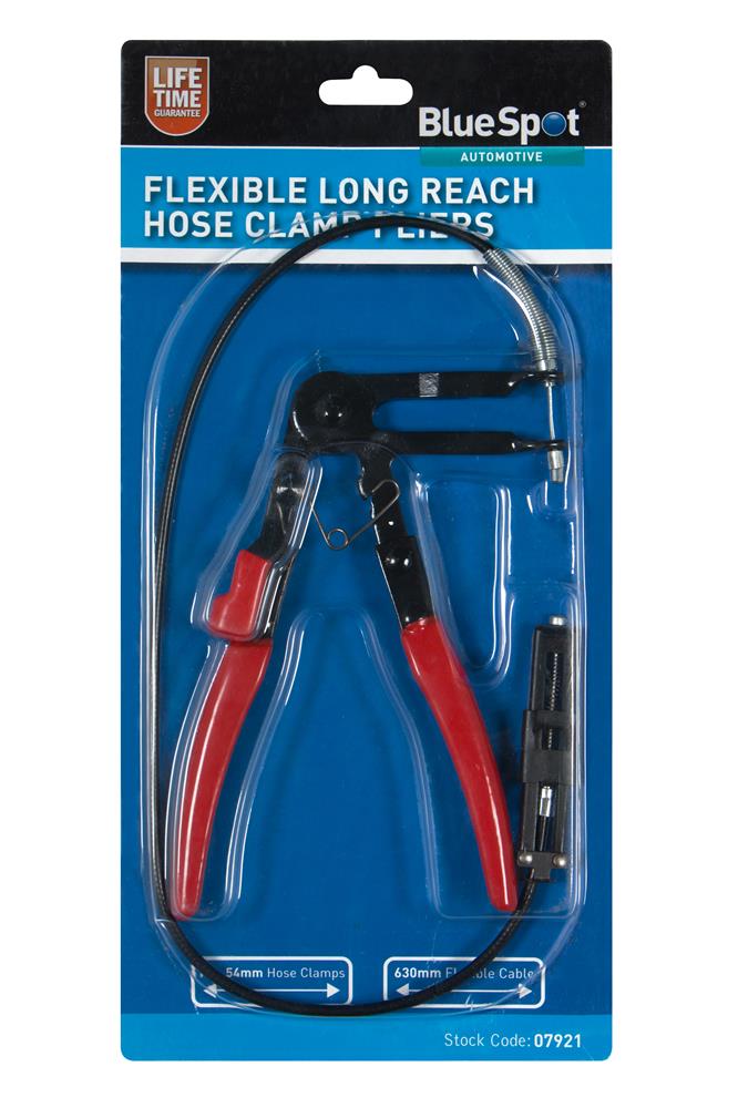 Bluespot 07921 Flexible Long Reach Hose Clamp Pliers