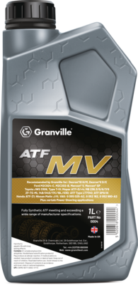 Granville 0004 ATF MV Automatic Transmission Fluid 1 Litre Single