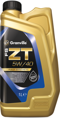 Granville 0044 FS-ZT 5W/40 Full Synthetic Engine Oil 1 Litre Single