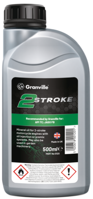 Granville 0120 Two Stroke Engine Oil 500ml Single