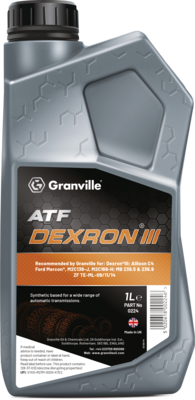 Granville 0224 ATF Dexron III Automatic Transmission Fluid 1 Litre Single