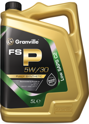Granville 0482 FS-P 5W/30 Full Synthetic Engine Oil 5 Litre Single