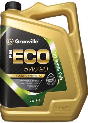 Granville 0773 FS-ECO 5W/20 Full Synthetic Engine Oil 5 Litre Single