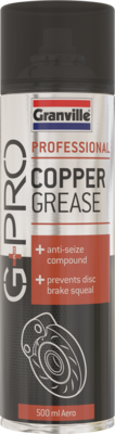 G Pro 1082 Copper Anti Seize Grease 500ml Spray