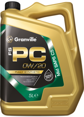 Granville 1155 FS-PC 0W/20 Full Synthetic Engine Oil 5 Litre Single