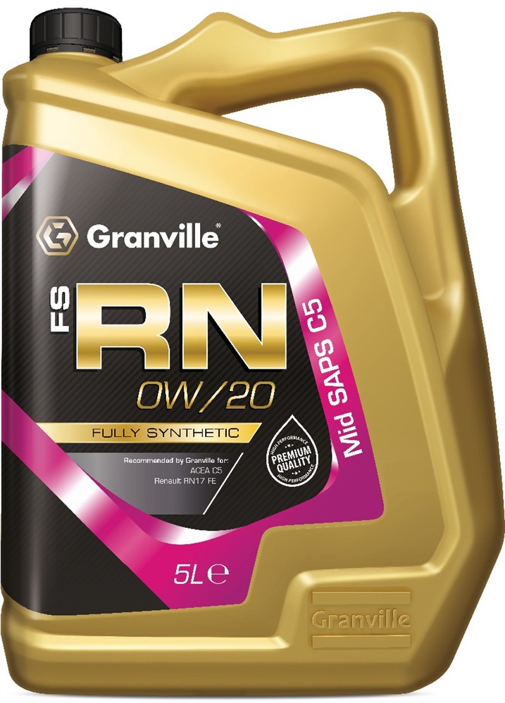 Granville 1159 FS-RN 0W/20 Full Synthetic Engine Oil 5 Litre Single