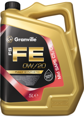 Granville 1183 FS-FE 0W/20 Full Synthetic Engine Oil 5 Litre Single