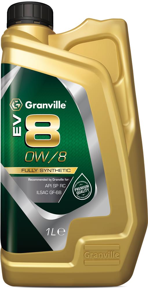 Granville 1194 EV-8 0W/8 Full Synthetic Engine Oil 1 Litre Single