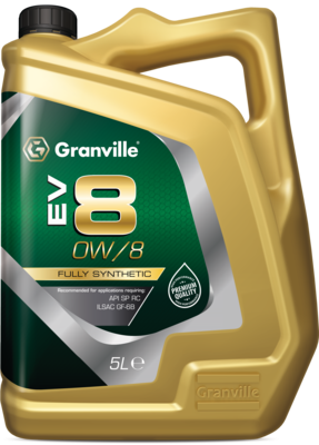 Granville 1195 EV-8 0W/8 Full Synthetic Engine Oil 5 Litre Single