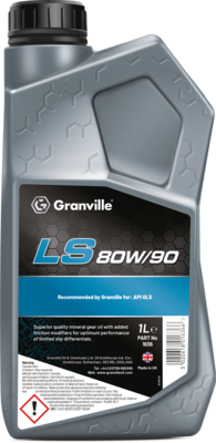 Granville 1636 LS 80W/90 Gear Oil 1 Litre Single