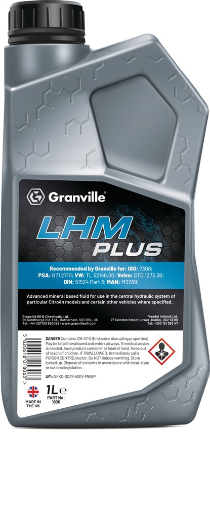 Granville 1806 LHM Plus Fluid 1 Litre Single
