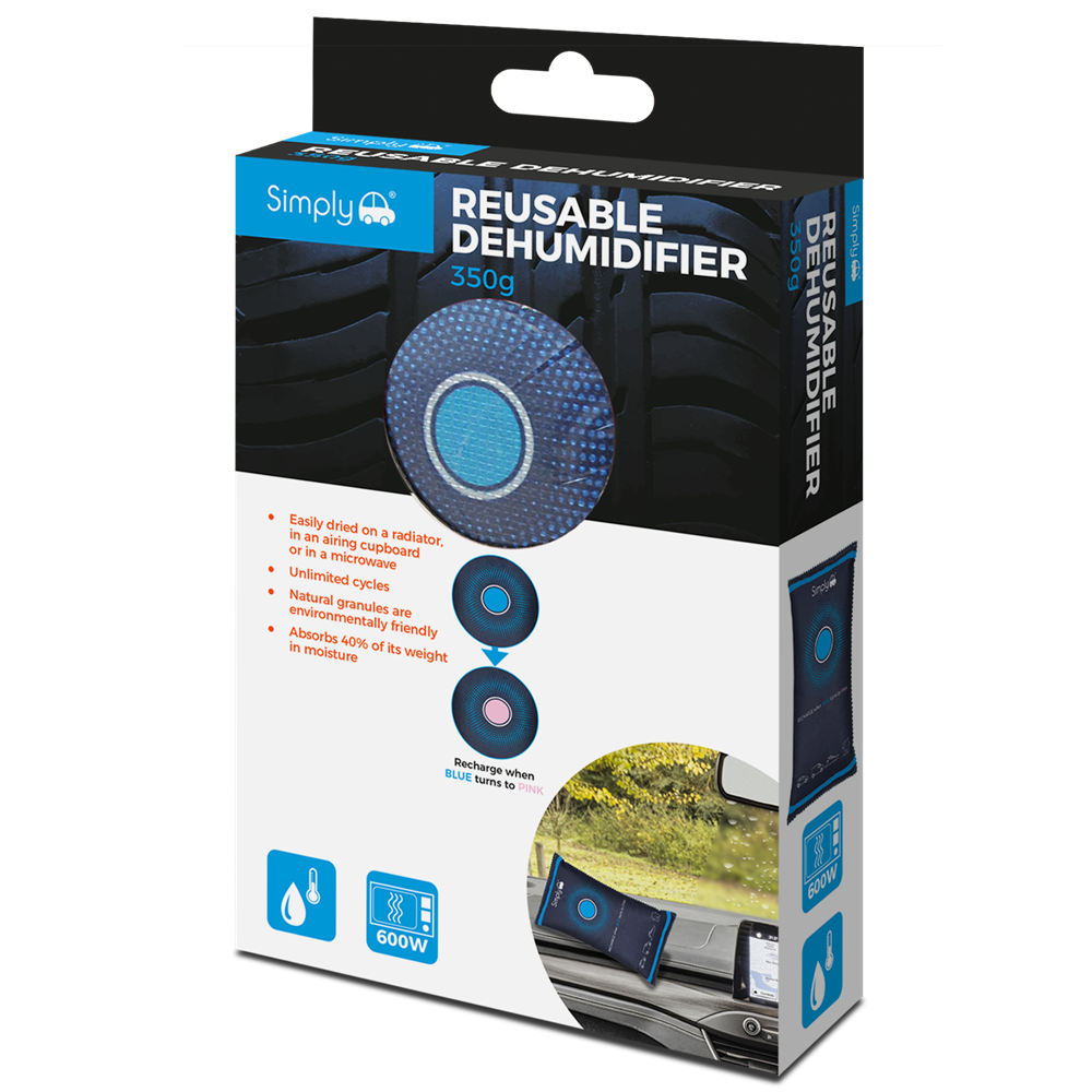 DEH003 Simply Auto 350G Reusable Car Dehumidifier