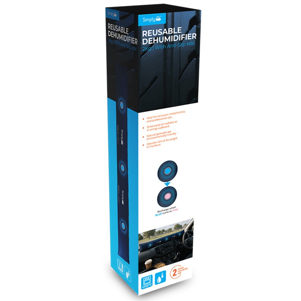 DEH007 Simply Auto 2Kg dehumidifier long shape