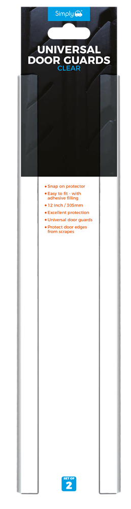 DG12 Simply Auto Universal Clear Door Guard 30Cm 2PK