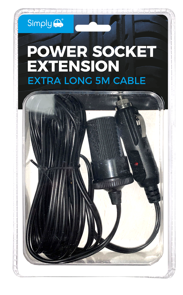 POW07 Simply Auto Power Socket Extension