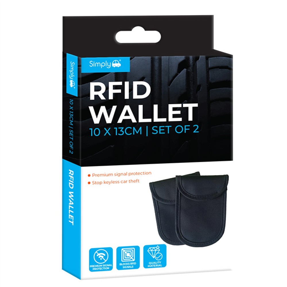Simply RFiD2 small Wallet 2Pk 