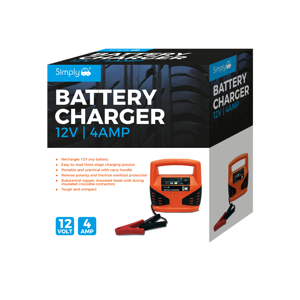 SBC4 Simply Auto Battery Charger 4Amp