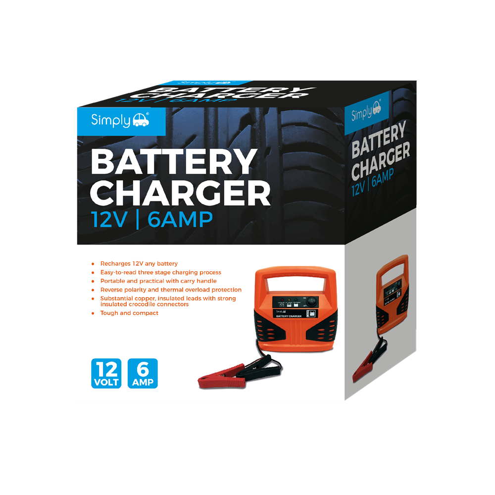 SBC6 Simply Auto Battery Charger 6Amp