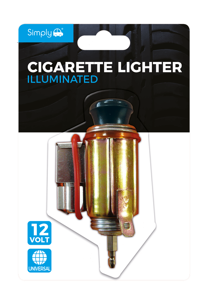 SCL02 Simply Auto Universal Illuminated Cigar Lighter Adaptor 12V
