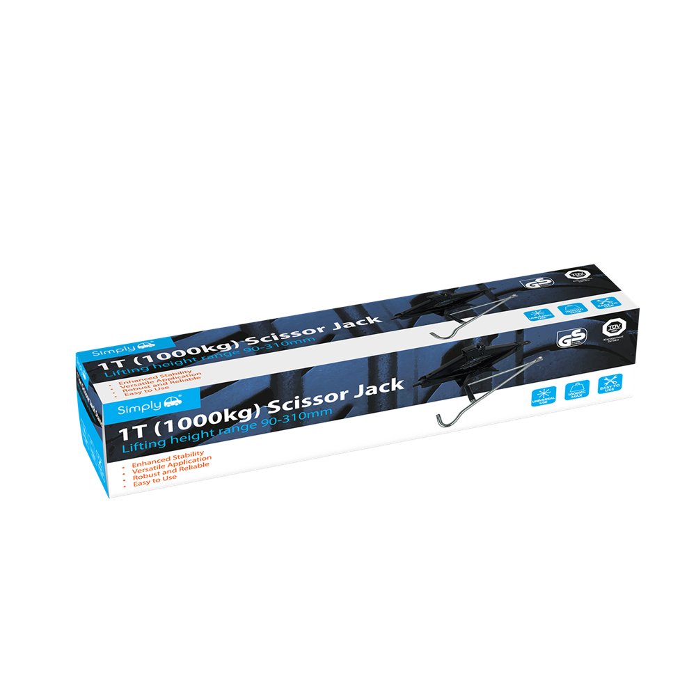 SJ1T Simply Auto 1T Scissor Jack