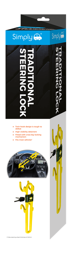 SWL400 Simply Auto Traditional Steering Lock