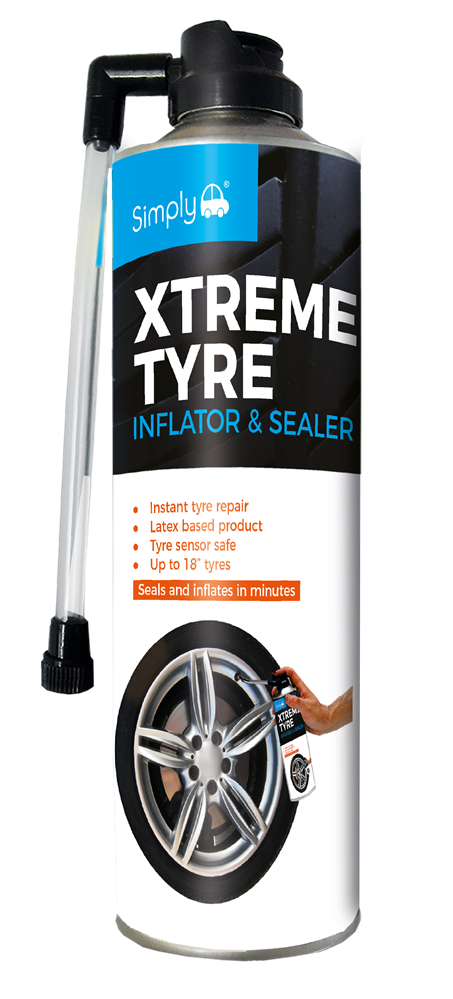 SX500 Simply Auto Xtreme Tyre Inflator 500Ml