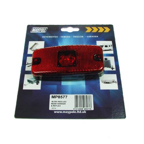 Maypole MP8577 WAS 10-30V Red LED Rear Marker Lamp