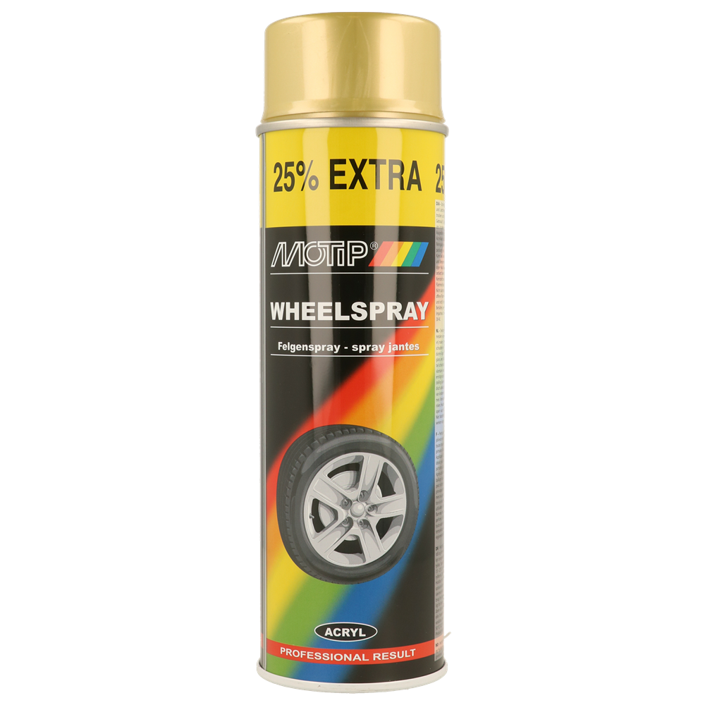 Motip M04008 Wheel Paint Gold 500ml