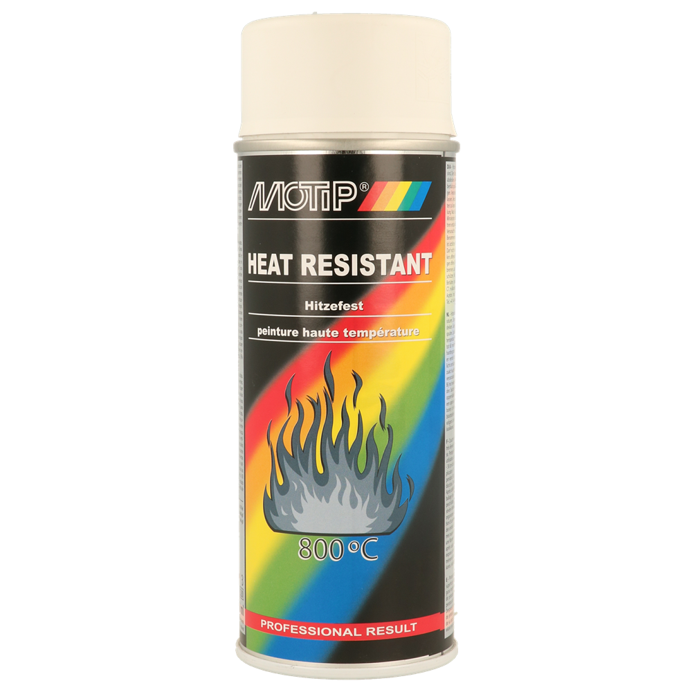Motip M04036 Heat / Petrol Resistant Paint white 400ml