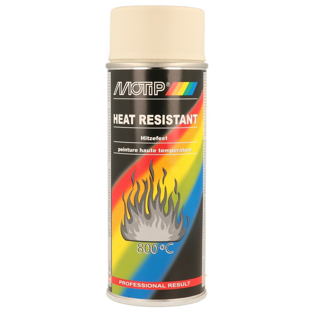 Motip M04038 Heat / Petrol Resistant Paint broken white 400ml