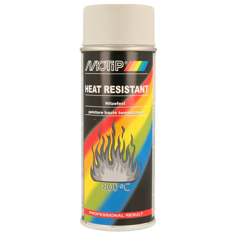 Motip M04039 Heat / Petrol Resistant Paint grey 400ml