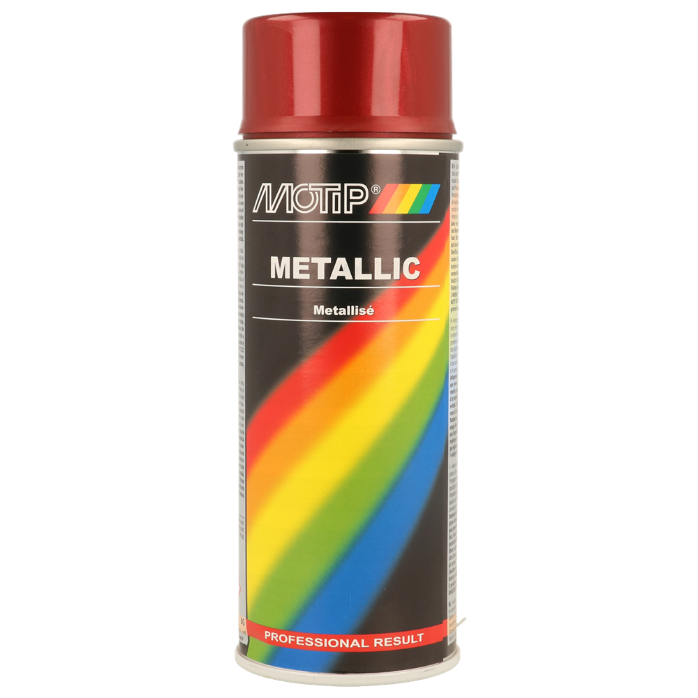 Motip M04045 Metallic Paint red 400ml