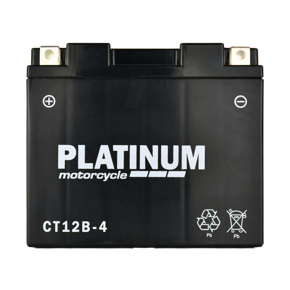 Platinum CT12B-4, 12Volt 10Ah Motorbike Battery 125CCA