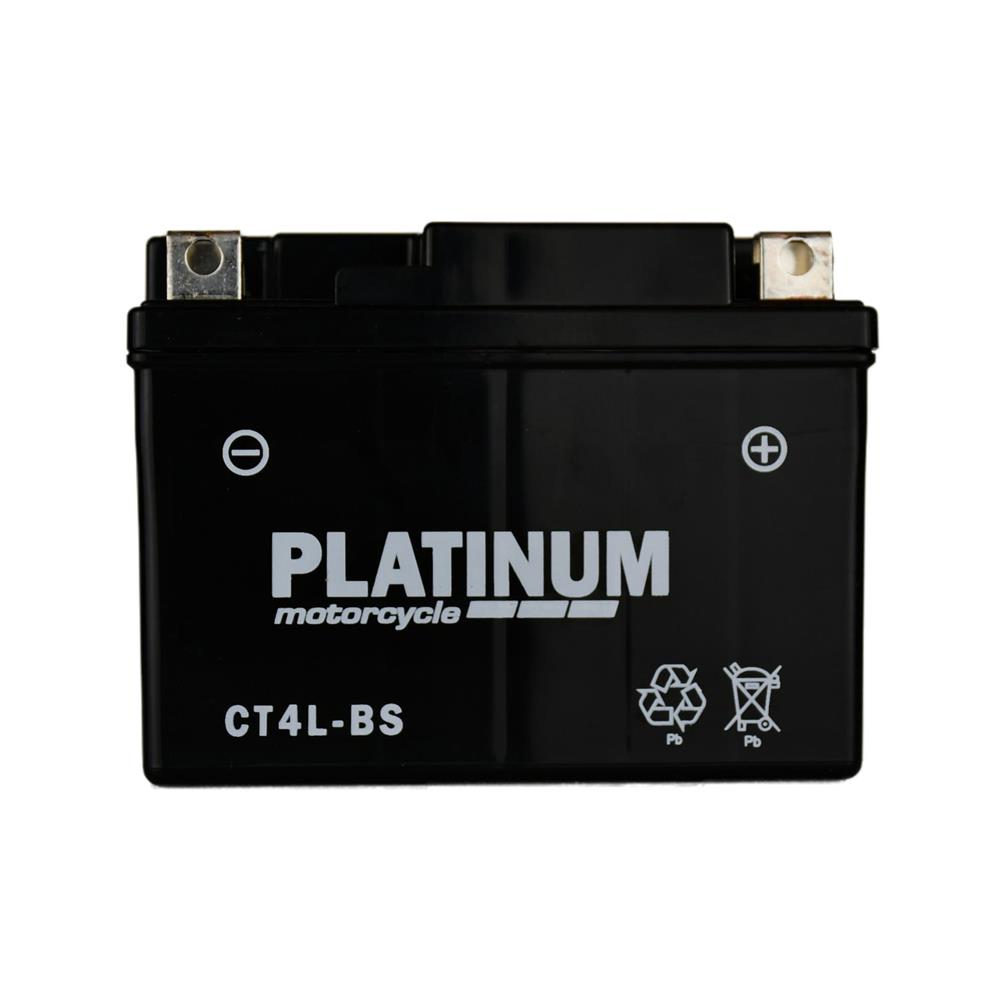 Platinum CT4L-BS, 12Volt 4Ah Motorbike Battery 60CCA