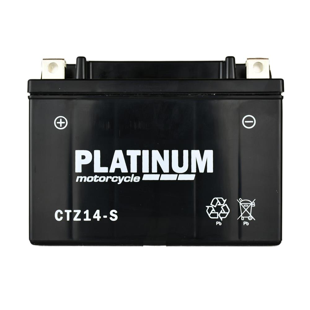 Platinum CTZ14-S, 12Volt 11.2Ah Motorbike Battery 170CCA