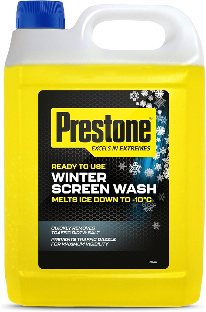 Prestone Maximum Visability Screen Wash 5 Litre Ready To Use