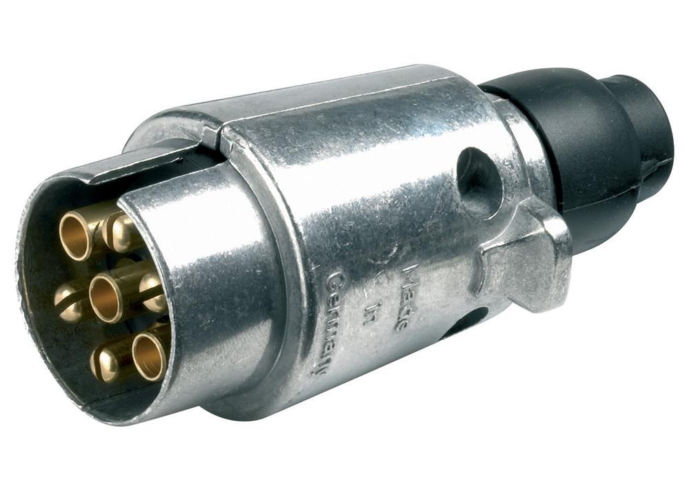 Ring A0006 12V Trailer Towing 12N 7 Pin Metal Plug Single