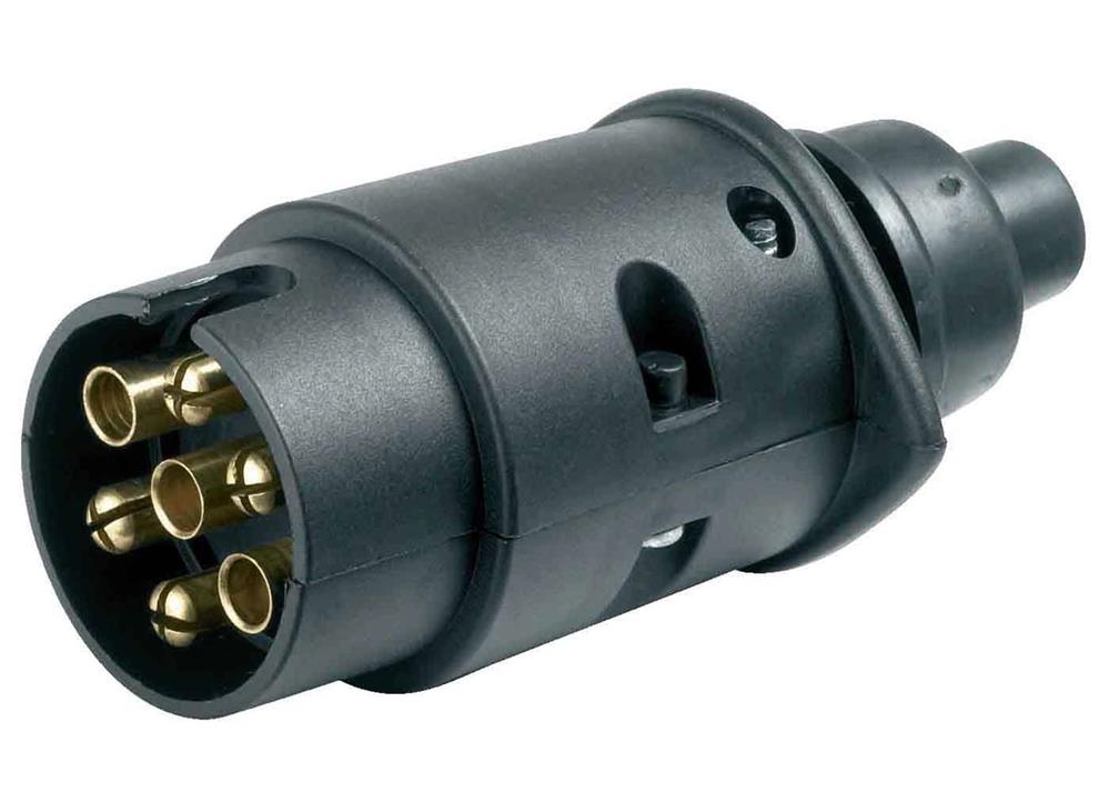 Ring A0013 12V Trailer Towing 12N 7 Pin Plastic Plug Single