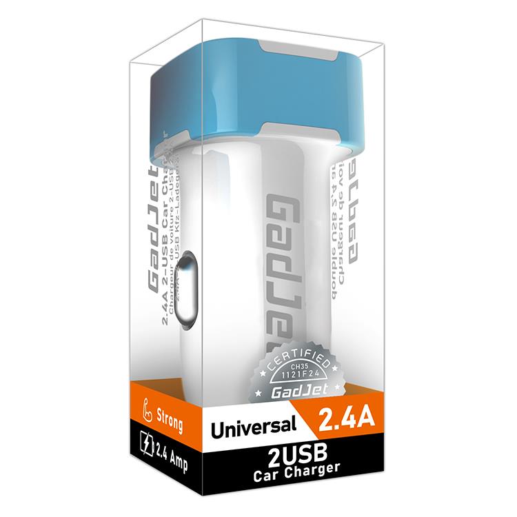 Ring 2-USB Car Charger