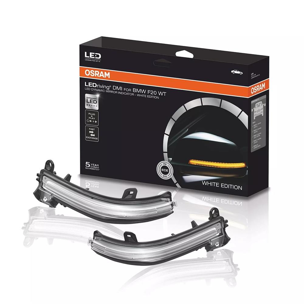 Osram LEDDMIF20WT LED Dynamic Mirror Indicator - White Edition DMI For BMW F20
